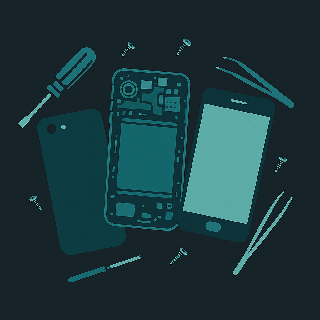 Telefon in reparatie